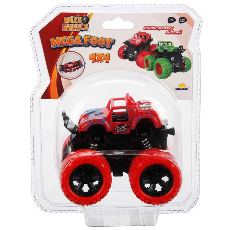 Sun-Wky-Mxx-Dc.1/36 Araba Bıg Foot 4X4 360Drc.Fr.Krtl.4A. S-3450 *72