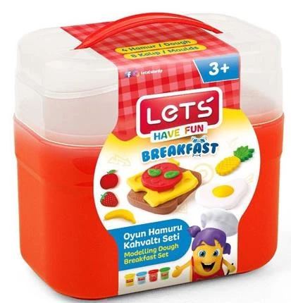 Lets Oyun Hamuru Kahvaltı Seti L8496