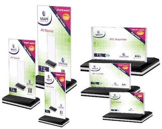 Mapi 5341040 T Tipi Dikey Akrilikler A3 (297*420)