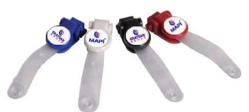 Mapi 9100700 Metal Plastik Klips (Nato Tipi Promosyon) Beyaz 100Lü Paket