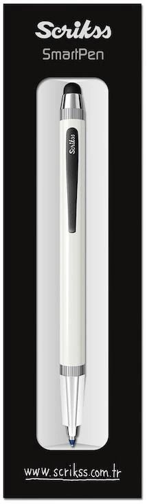 Scrıkss Tükenmez Smart Pen Mat Gri