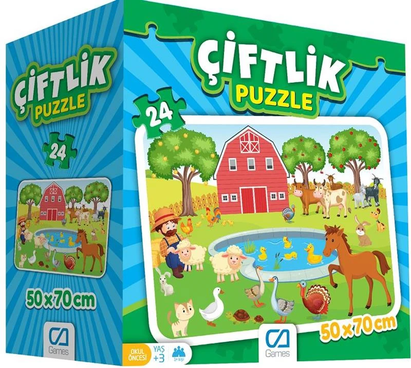 Ca Games Ca.5133 Çiftlik Yer Puzzle