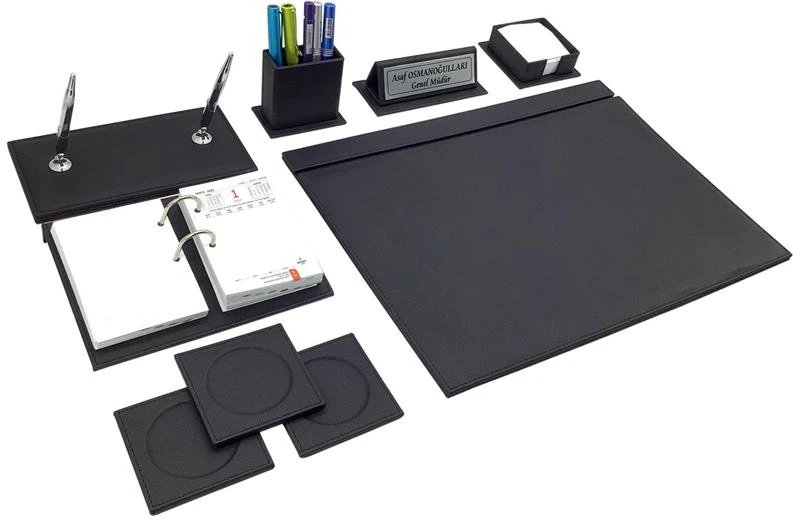 Inn Desıgn Sümen Takımı 7 Parça Ab-I Hayat Vintage Siyah Inn-St-1703