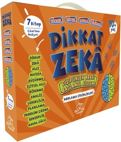 Dikkat Zeka 4. Sınıf Seti 10 Yaş (7 Kitap) - Mehmet Türkdoğan