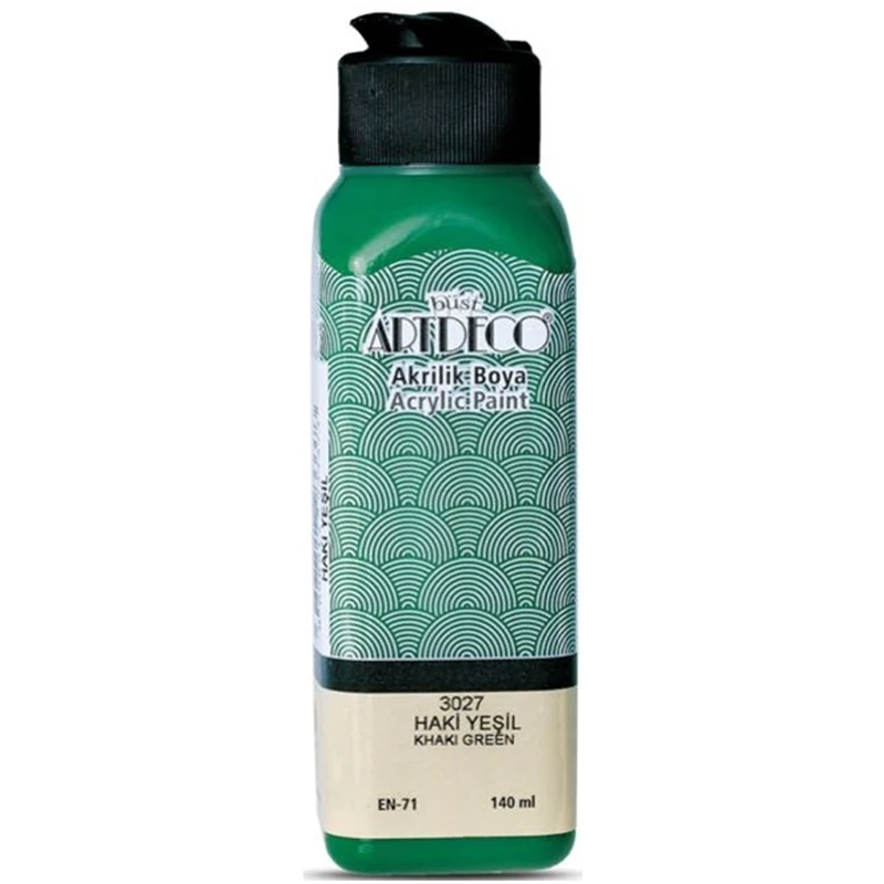 Artdeco Akrilik Boya 140 Ml Haki Yeşil Y-070R-3027