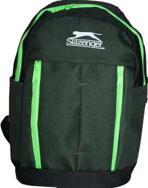Slazenger İki Bölmeli Yeşil Sırt Çantası 19466
