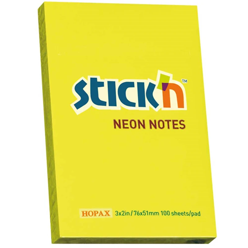 Gıpta 21132 Stıckn 76X51 Neon Sarı 100Yp