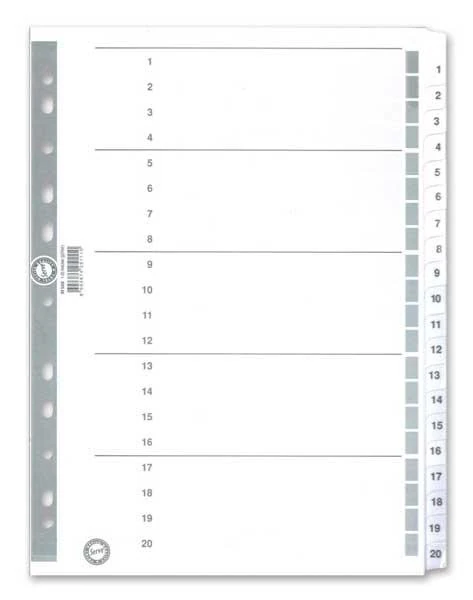 Serve Sv-5326 Ayrac 1-20 Rakam