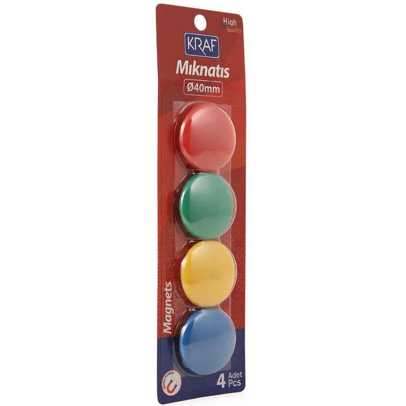 Kraf Mıknatıs Blisterli 40 Mm 4 Lü 504G