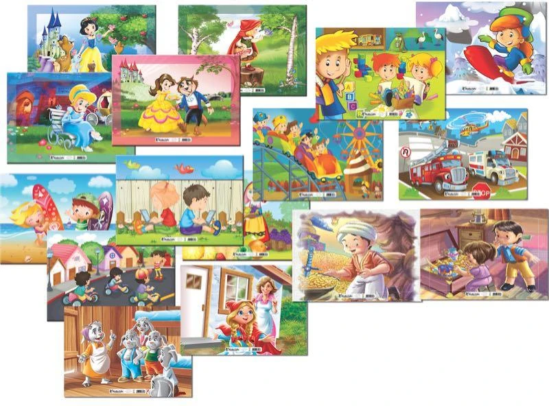 Keskin 263100-99 25*35 100Lü Çerçeveli Yapboz