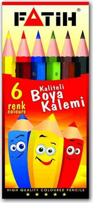 Fatih 33006 Kuruboya 6 Renk Yarım Boy