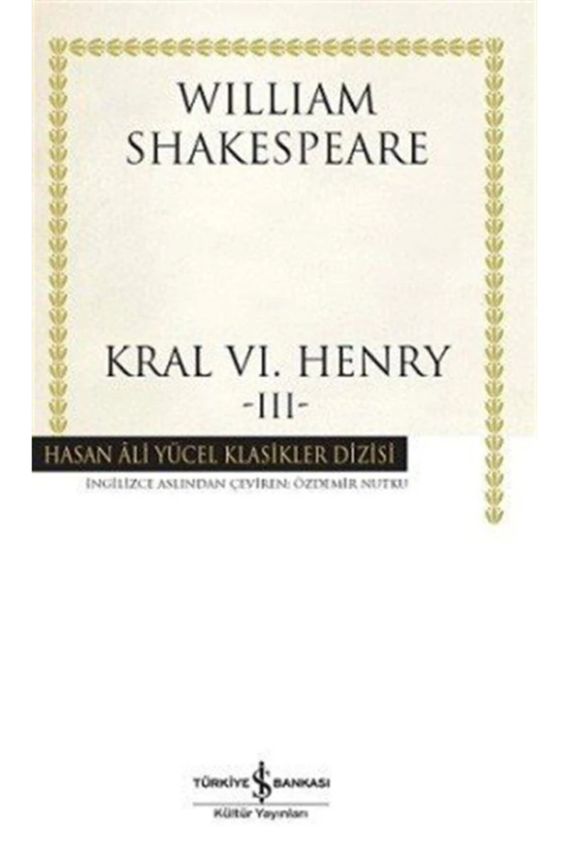 Kral 4. Henry 3 - Ciltli - William Shakespeare