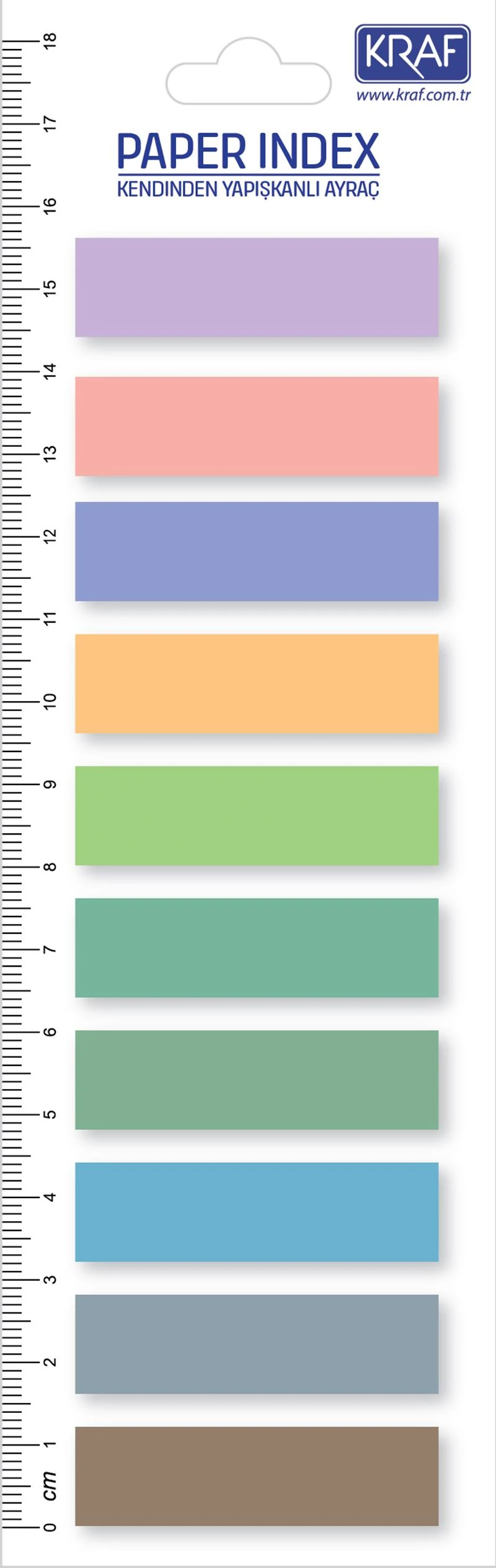 Kraf Index Fılm (Pp) 13X44Mm 10 Renk X 20Yp 51246