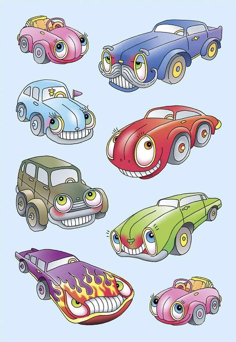 Herma Etiket Magıc Arabalar 6099