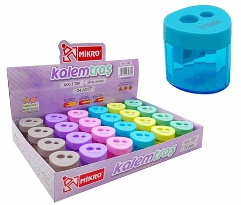 Mikro Mk-1009 Üçgen Kalemtraş *24