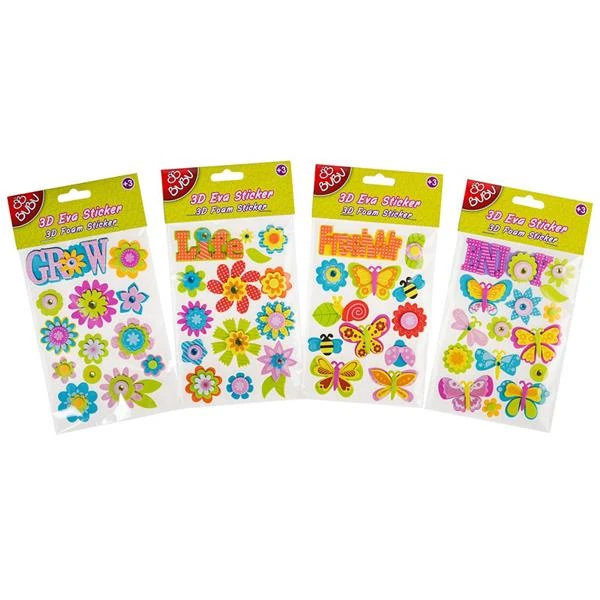 Bu-Bu Eva Stıcker 3D Pvc Bubu00085