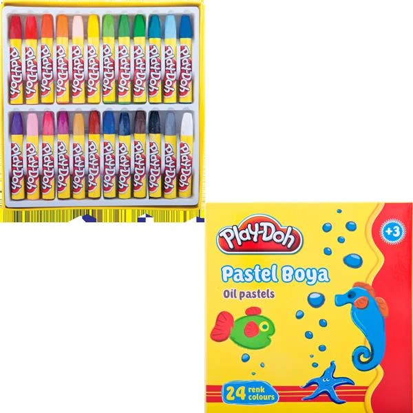 Play-Doh Pastel Boya 24 Renk Pa004