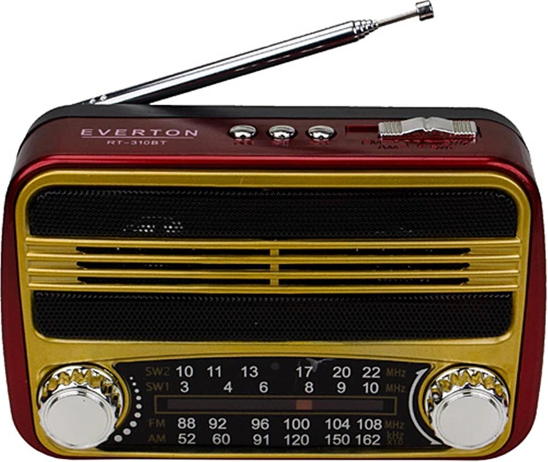 Everton Rt-870bt Bluetooth Fm-Usb-Tf Card- Nostaljik Radyo