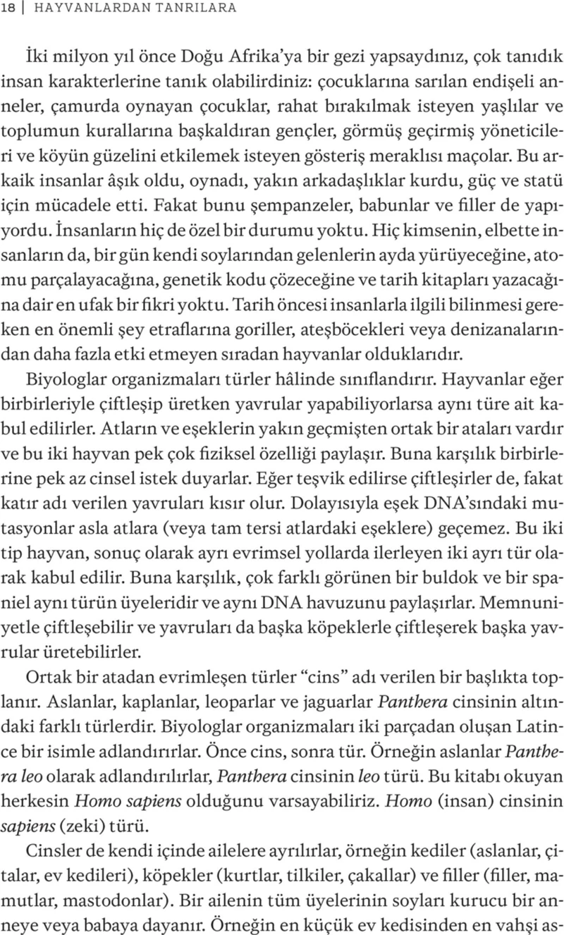 Hayvanlardan Tanrılara: Sapiens - İnsan Türünün Kısa Bir Tarihi - Yuval Noah Harari