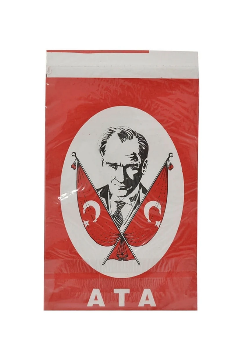 Vatan Vt810 Büyük İpli Atalı Bayrak 50Li