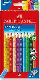Faber-Castell Jumbo Grip Boya Kalemi 12 Renk