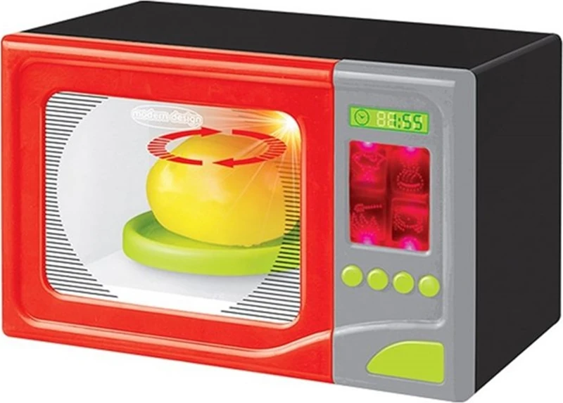 CC Oyuncak Pilli Işıklı Mikrodalga Fırın