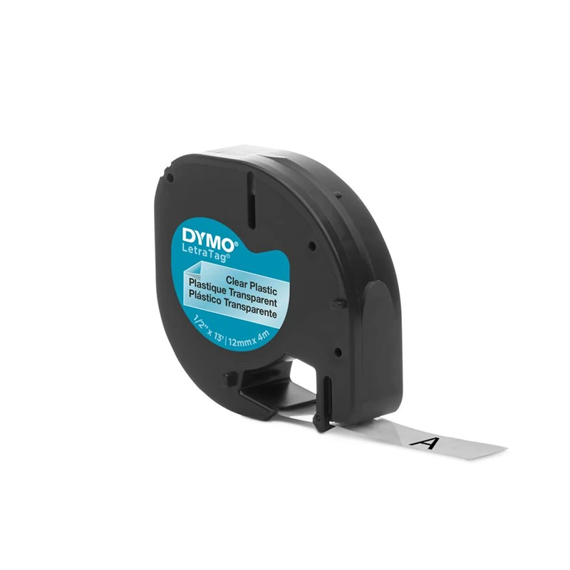 Dymo S0721530 Letra Plastik Şerit Şeffaf 12Mm*4Mt