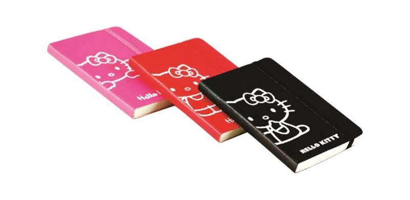 Mynote Defter Hello Kıtty Dikişli 9X14 96 Yp Çizgisiz Hk9001-D