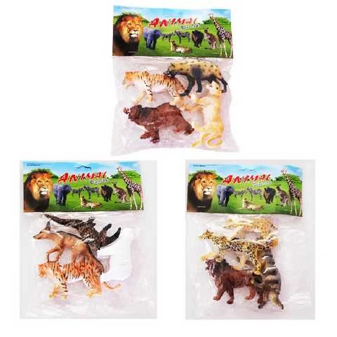 Kzl-050-2 Vahşi Hayvanlar Pvc De 4 Parça 96