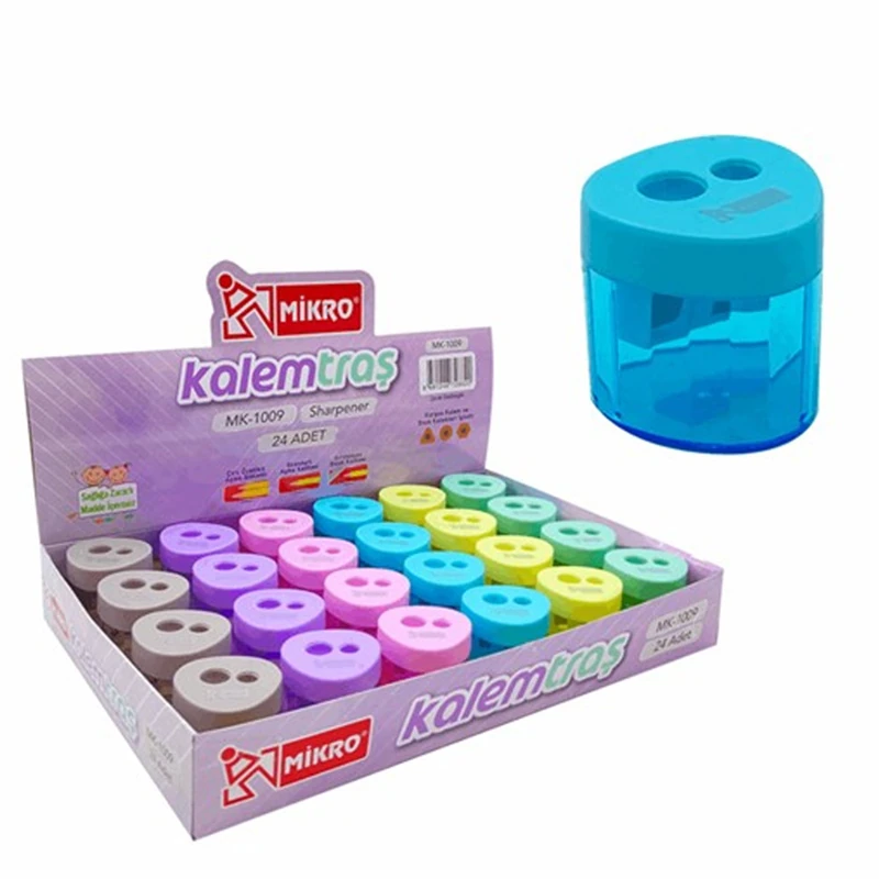 Mikro Mk-1009 Üçgen Kalemtraş *24