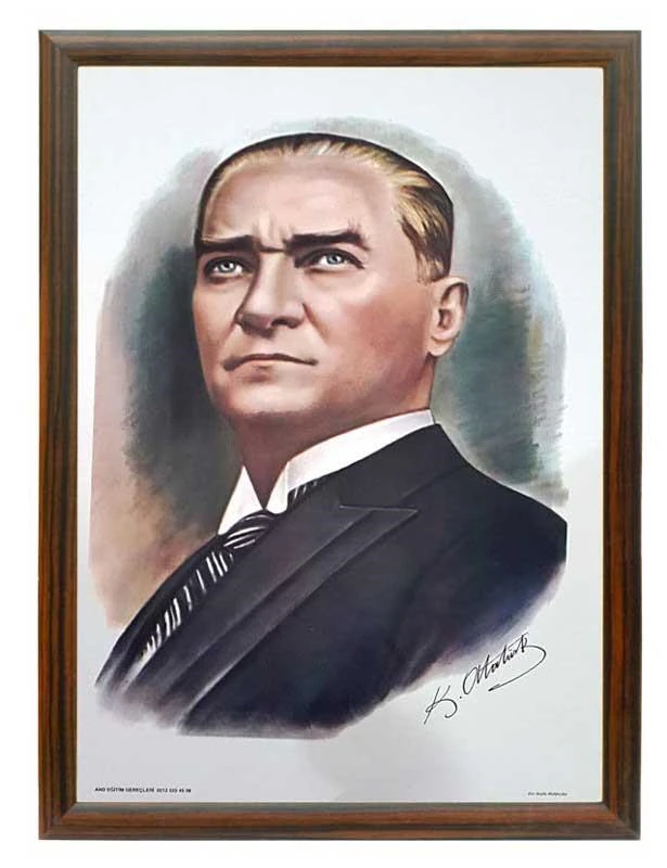Akyazı Atatürk Mdf Çerçeve 35X50 0524