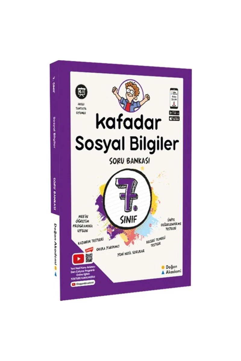 Doğan Akademi Kafadar 7. Sınıf Sosyal Bilgiler Soru Bankası