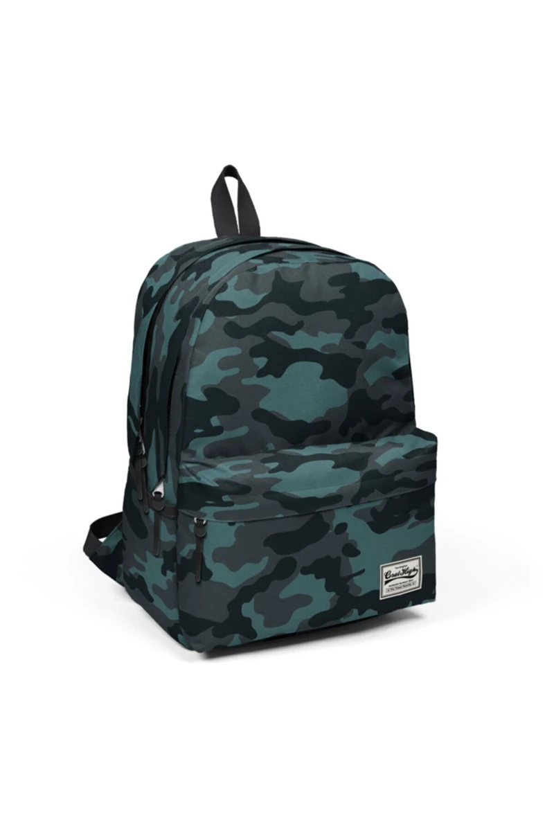 Coral High Üç Gözlü Ananas Desenli Okul ve Günlük Sırt Çantası 15,6 Inc Laptop Bölmeli