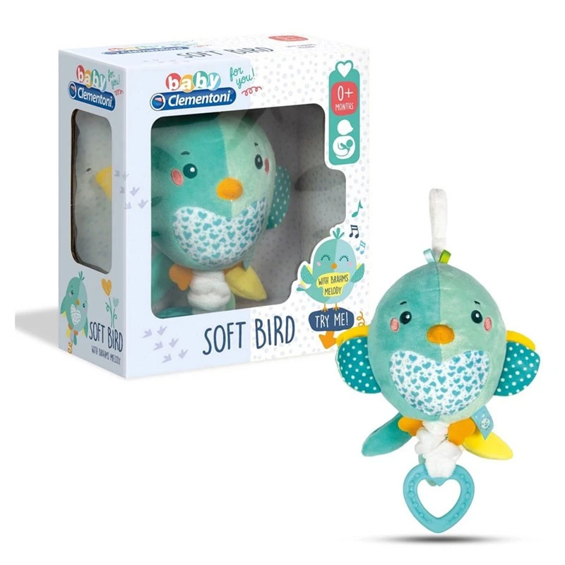Clementoni Cle-17269 Baby Müzikli Pelüş Kuş