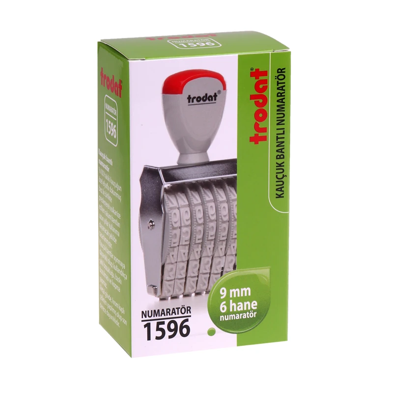 TRODAT NUMARATOR 1596 9MM 6 HANE *.24 **