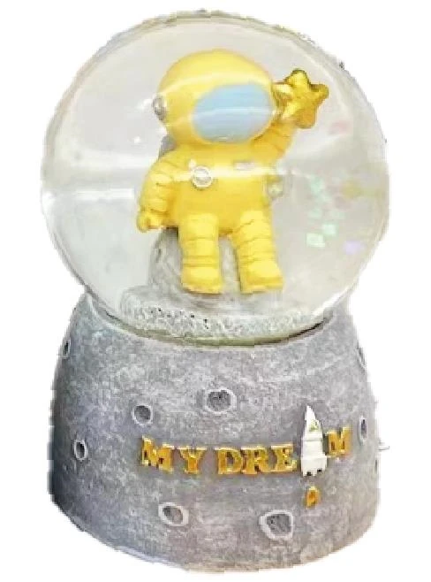 Taros Kar Küresi Küçük Boy Işıklı Astronot 6454