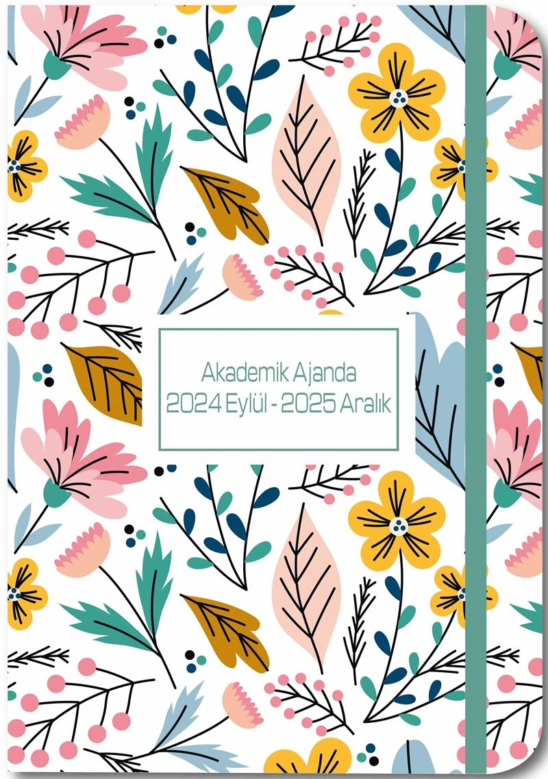 Liz Ajakd 17X24 Kuşe Kapak Akademik Ajandası