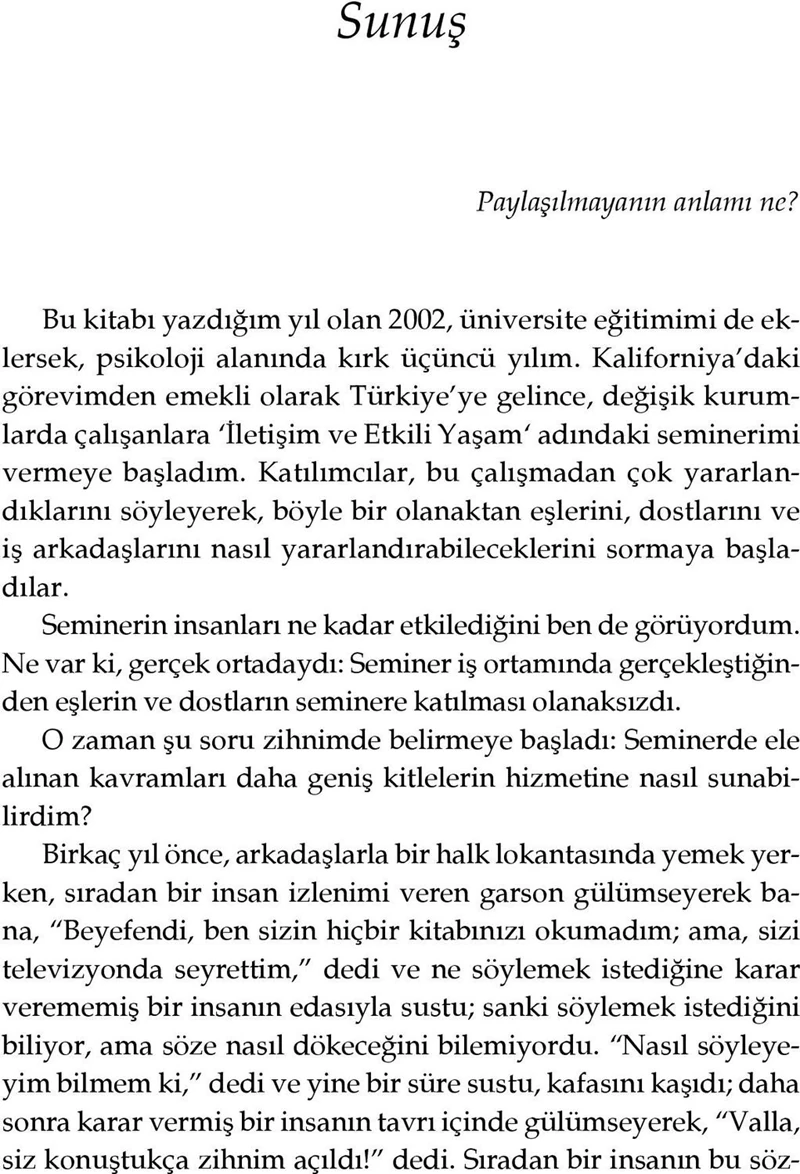 İletişim Donanımları - Doğan Cüceloğlu