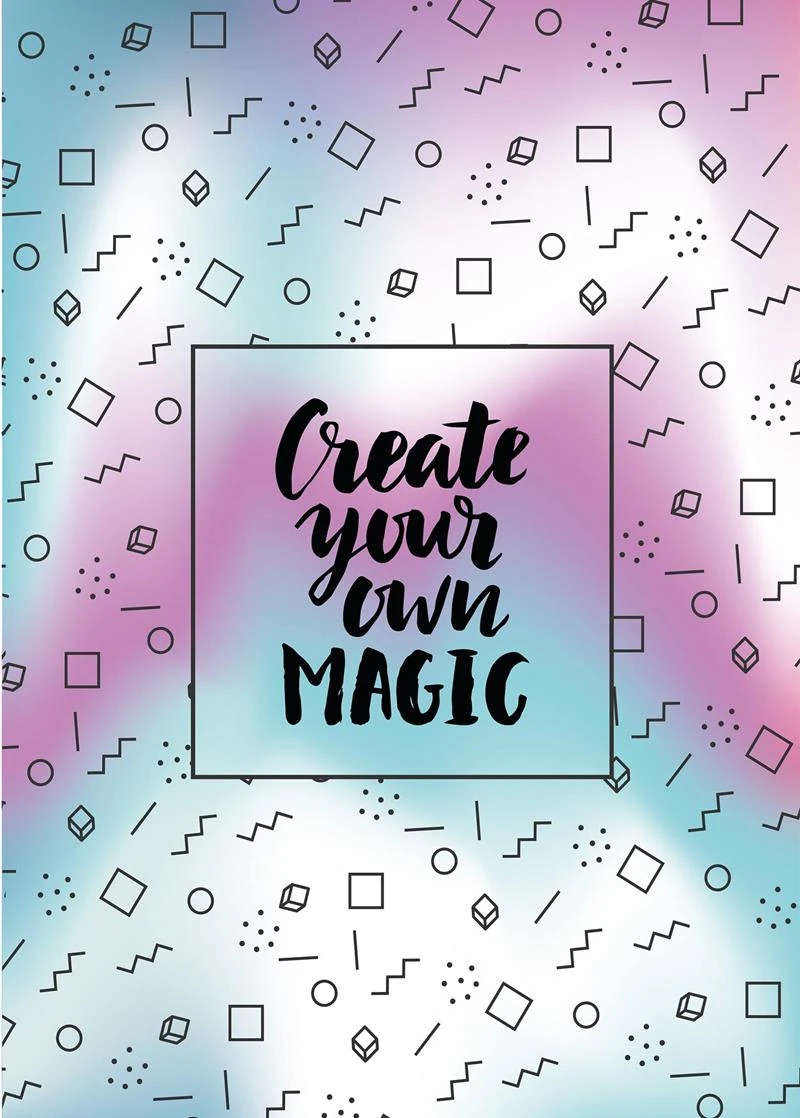 Unıck Color Defter A4 Lıve Your Dream İnce Kapak 5051