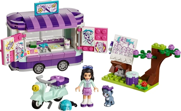 LEGO Friends 41332 Emma'nın Sanat Standı