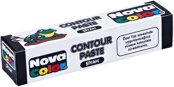 Nova Color Contour (Kontur) Paste Siyah Nc-184