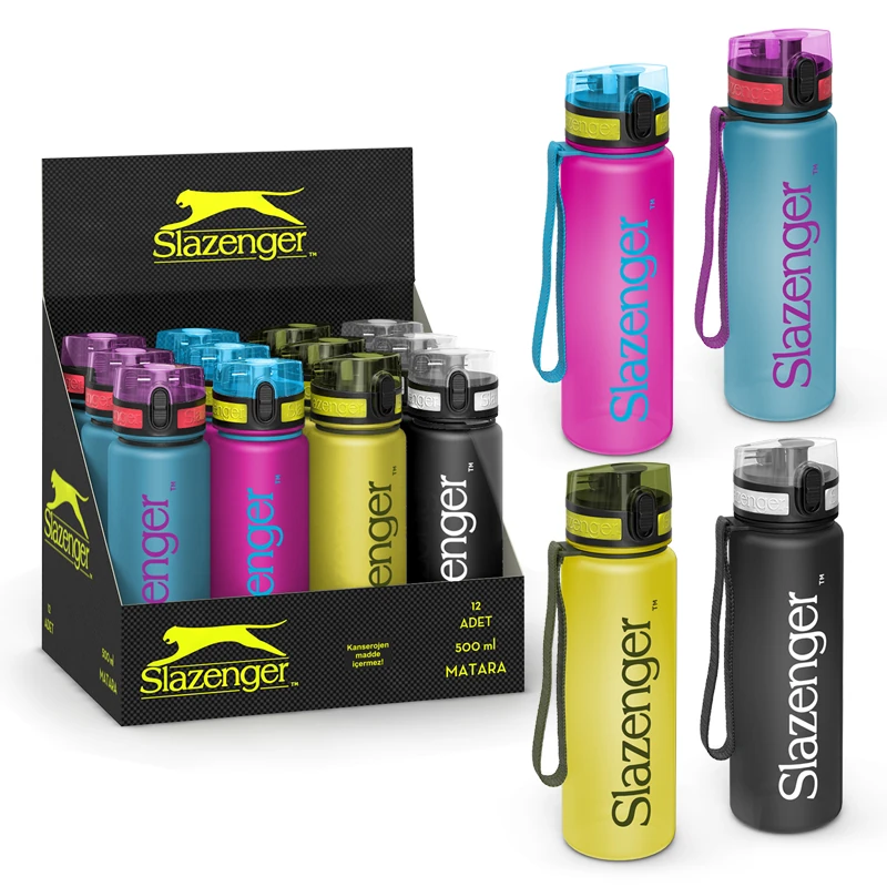 Yaygan 12918 Slazenger Şeffaf Matara 500Ml