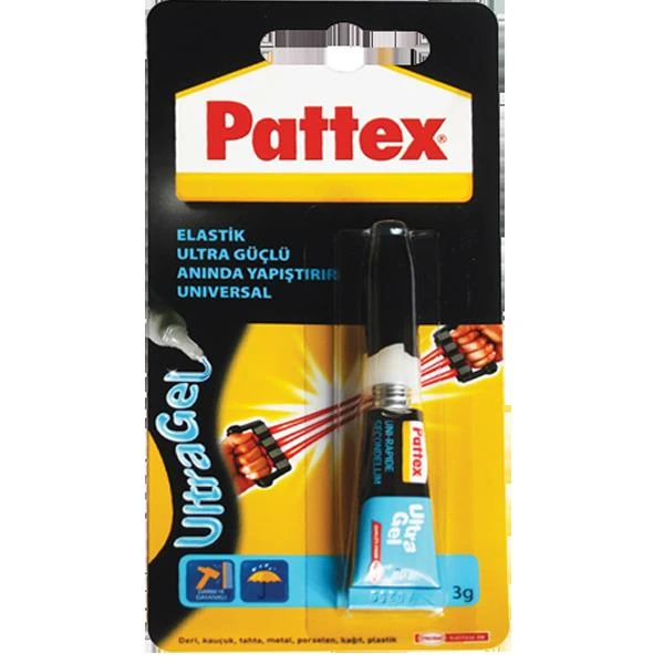 Pattex 1505805 3Gr Ultra Gel Süper Yapıştrcı 16*16