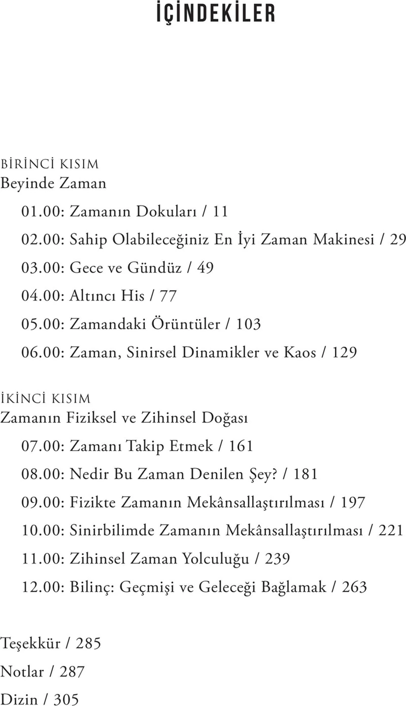 Beyniniz Bir Zaman Makinesi - Dean Buonomano