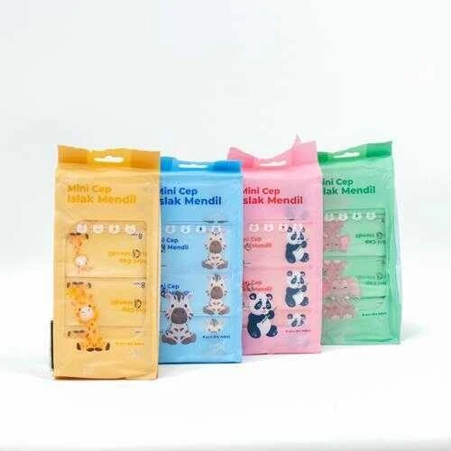 Blue Mini Cep Islak Mendil 8 Li Paket