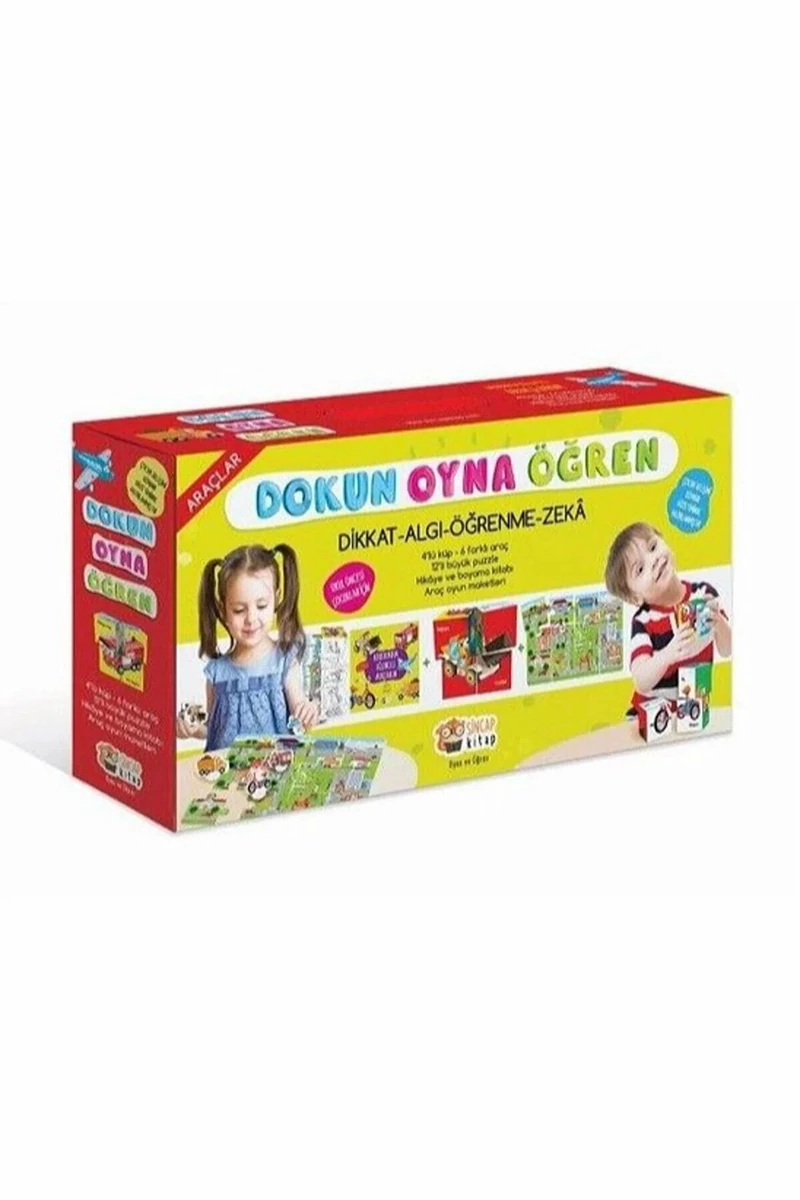 Dokun Oyna Öğren Seti: Araçlar (Dikkat - Algı - Öğrenme - Zeka)