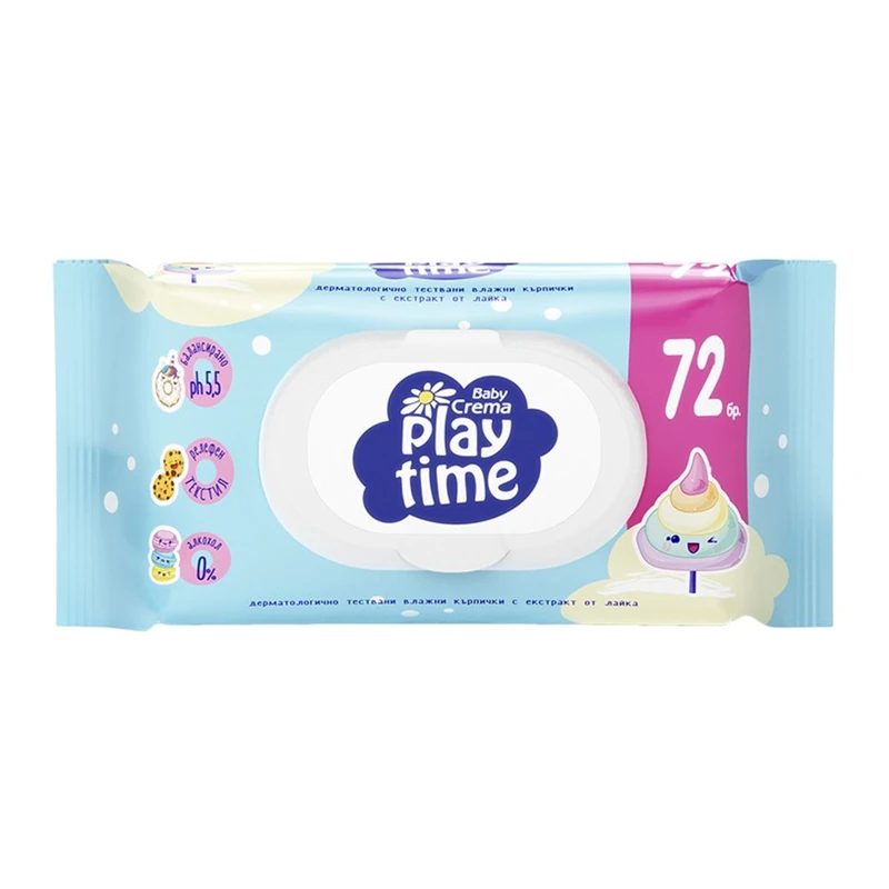 PLAY TIME ISLAK HAVLU 72 LI KAPAKLI 28001291 *.24 **