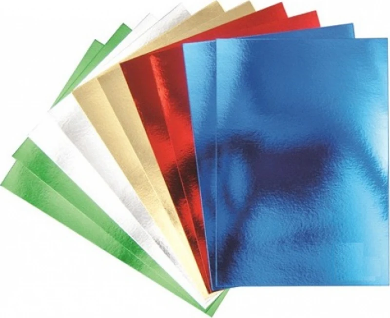 Kraf Kids Aynali Karton A4 Karişik 10Lu Kk135