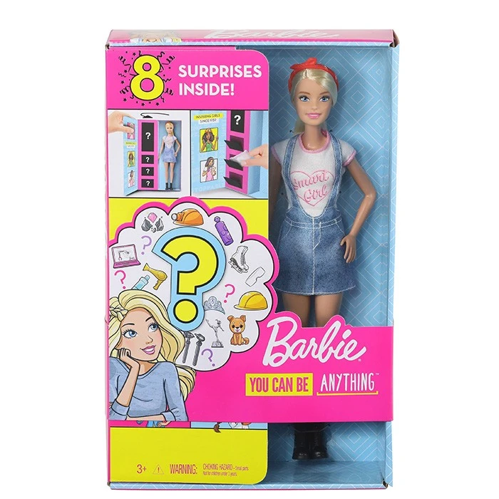 Barbie Sürpriz Meslek Bebeği GLH62