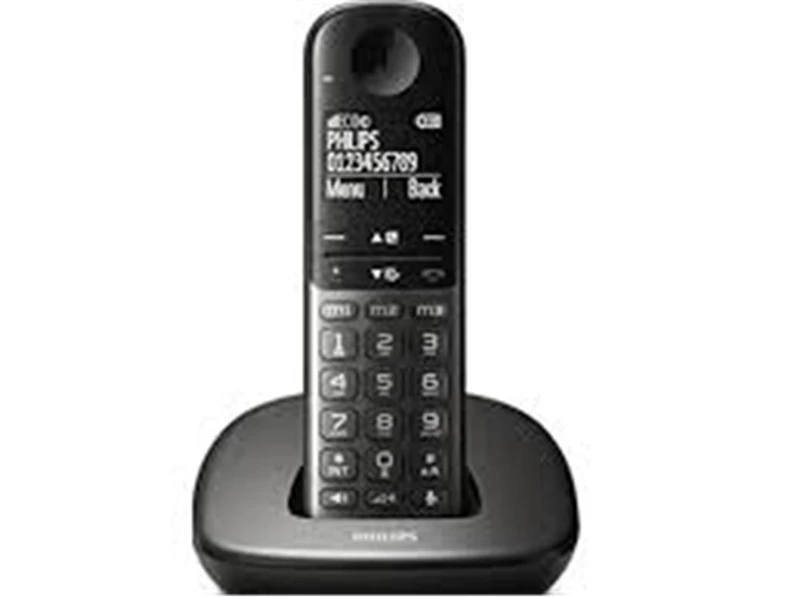 Philips XL4901S Telsiz Dect Telefon 1.9" Ekran Eller Serbest Konuşla Beyaz Arka Işık-Tuş Takımı